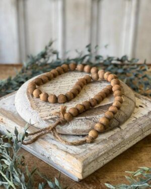 Wooden Bead Garland