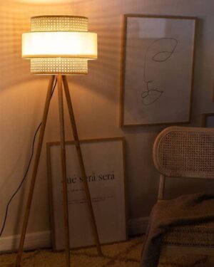 Bamboo Floor Lamp