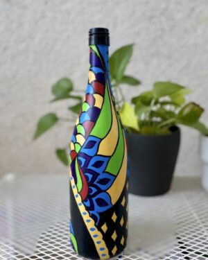 Colorful Ceramic Bottles